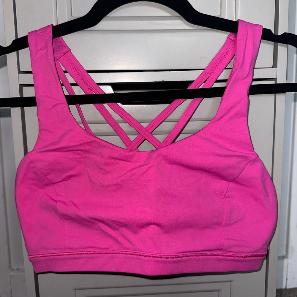Lululemon Hot Pink Sports Bra